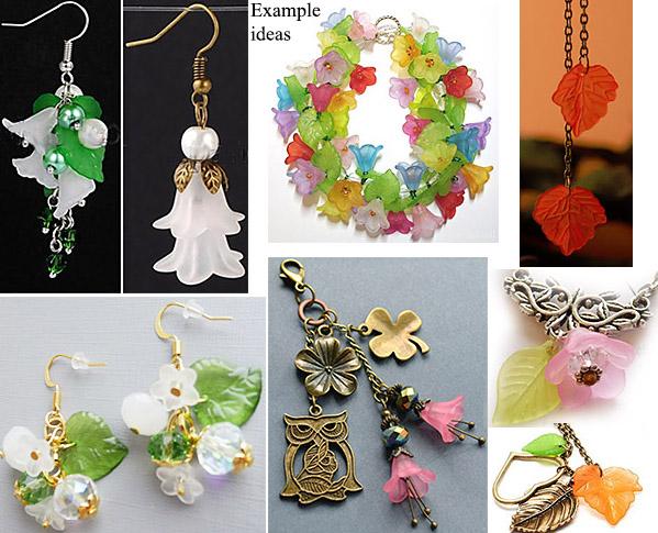 Lucite flowers for jewelry 2025