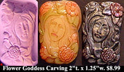 Flexible Push Mold Small Fairy of the Flowers Goddess