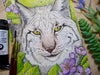 Iberian Lynx cat art watercolor painting Daniel Smith Hematite Genuine Primatek