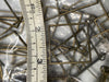BULK SALE - Bronze open back jewelry making supplies rectangle triangle oval
