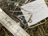 BULK SALE - Bronze open back jewelry making supplies rectangle triangle oval
