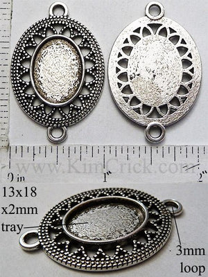 20pcs Mixed Fit 25mm Blank Bezel Pendant Trays Base Cabochon Settings Trays  Pendant Blanks for Jewelry Making DIY Findings (M280)