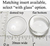 20mm Round Circle Glass insert for blank pendant trays