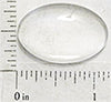 20x30mm Oval Glass for Pendant Tray Picture Polymer Clay Mold Inserts