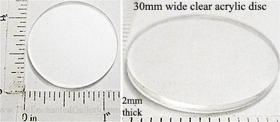 Fluorescent Acrylic Discs Circles, 3mm Lasercut sizes 20mm to 600mm diameter