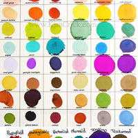 Alcohol ink color chart Kimberly Crick dye ink tim holtz adirondack