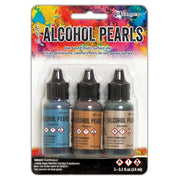 Alcohol Ink Pearls 3 Pack Shimmer Colors - Celestial, Mineral, Smolder