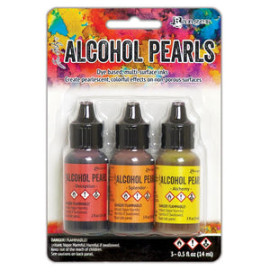 Alcohol Ink Pearls 3 Pack Shimmer Colors - Deception, Splendor, Alchemy