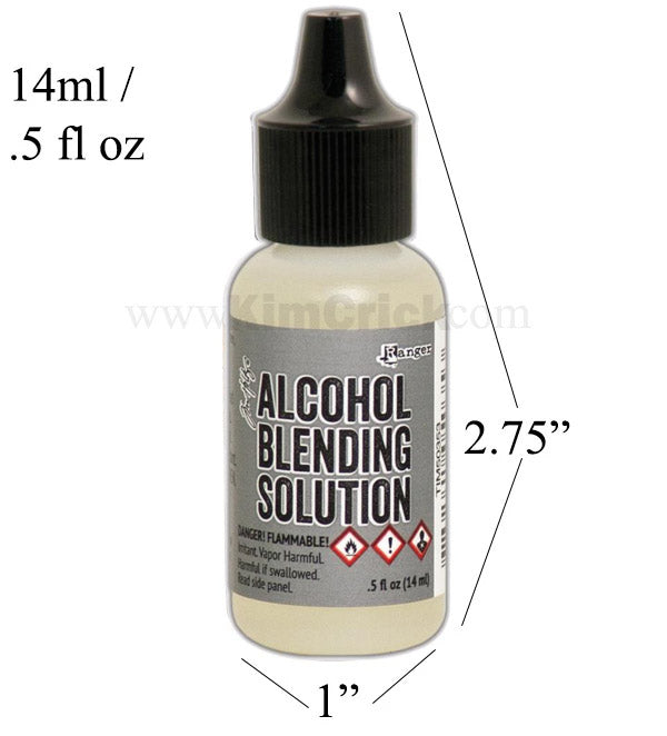 Tim Holtz Alcohol Ink Blending Solution Small 0.5oz / 14ml Mini Bottle