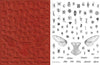 Unmounted Rubber Stamp Set Alphabet Collage #Alph-115