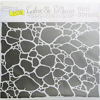 6x6 Organic Matter STENCIL by TCW
