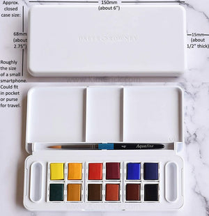 Six Hole Watercolor Palette Painting Tray Small Painting Palette