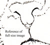 Digital File - Florida Panther Line Drawing Digi Stamp Printable Clip Art Download