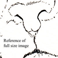Digital File - Florida Panther Line Drawing Digi Stamp Printable Clip Art Download