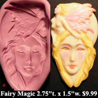 Flexible Push Mold Modern Fairy Magic