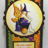 Unmounted Rubber Stamp Set Fantasy Fairy Art #Fant-118