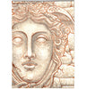 Medusa Greek Mythology watercolor Painting statue architecture urban sketching Daniel Smith Gray Titanium