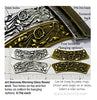 Art Nouveau Morning Glory Flower Arch Jewelry Finding Connector Link for Necklace Bracelet or Earrings DIY