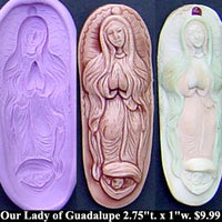 Flexible Push Mold Our Lady of Guadalupe