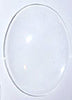30x40mm Oval Glass for Pendant Trays Pictures Polymer Clay Molds Inserts