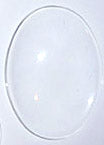 30x40mm Oval Glass for Pendant Trays Pictures Polymer Clay Molds Inserts