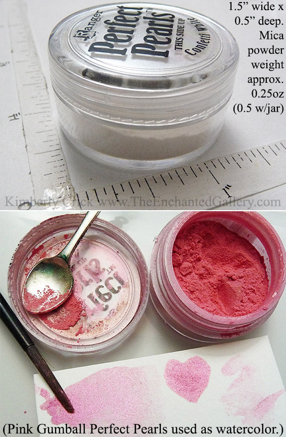 Perfect Pearls Mica Powder for Clay, Stamping and Metallic Watercolor