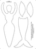 Unmounted Rubber Stamp Set Paper Doll #Doll-112
