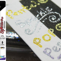 Pentel Sparkle Pop Gold and Silver Metallic Glitter Gel Pens