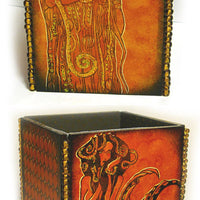 Unmounted Rubber Stamp Set Klimt Decorative Art #Klmt-090