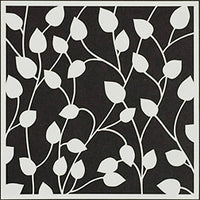 6x6 Inch Stencil Climbing Vines By The Crafters Workshop