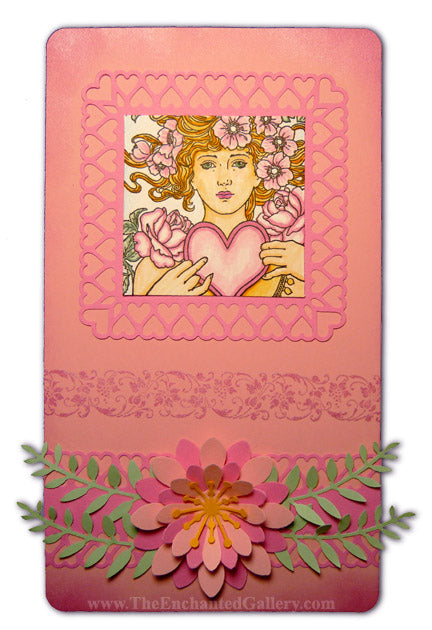 Unmounted Rubber Stamp Set Doll Collage #Altr-122 | Kimberly Crick