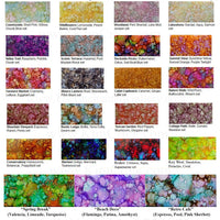 Alcohol Ink color combo chart Tim Holtz combination 3 pack bottles set Ranger Pinata Jacquard domino