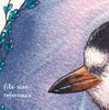 Digital File - Piping Plover Shore Bird Ocean Beach Dawn Color Clip Art Animal Nursery Painting Watercolor