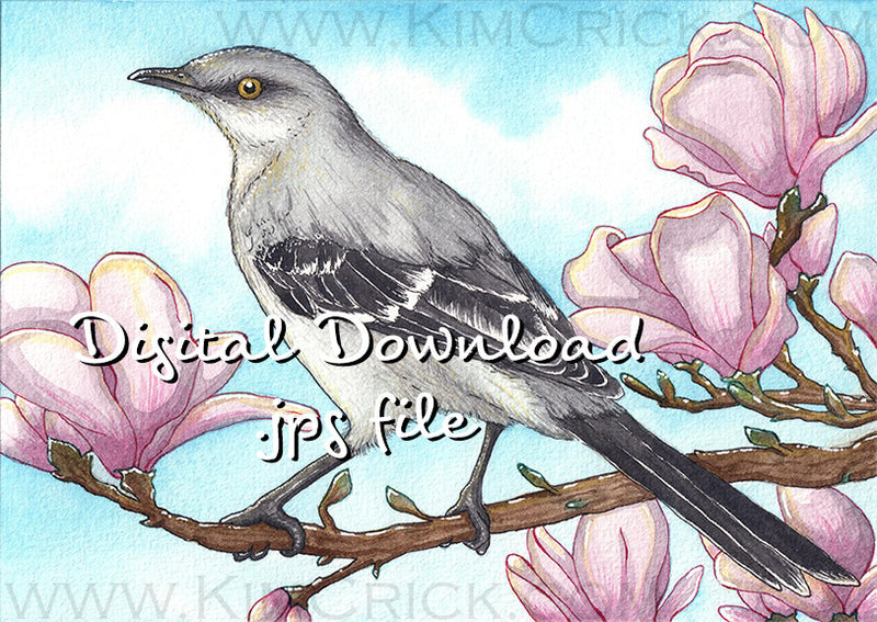 Mockingbird Digital Download Instant Print Lyric Art -  Denmark