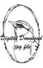  Digital File - Bird Portrait Beaded Oval Ink Drawing Printable Artwork Coloring Book Outline Instant Download 