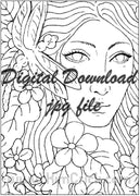 Digital File - Dragonfly Portrait Line Drawing to Trace Ink Art Traceable For Artists Printable Download