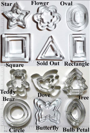 5” Teddy Bear Metal Cookie Cutter 